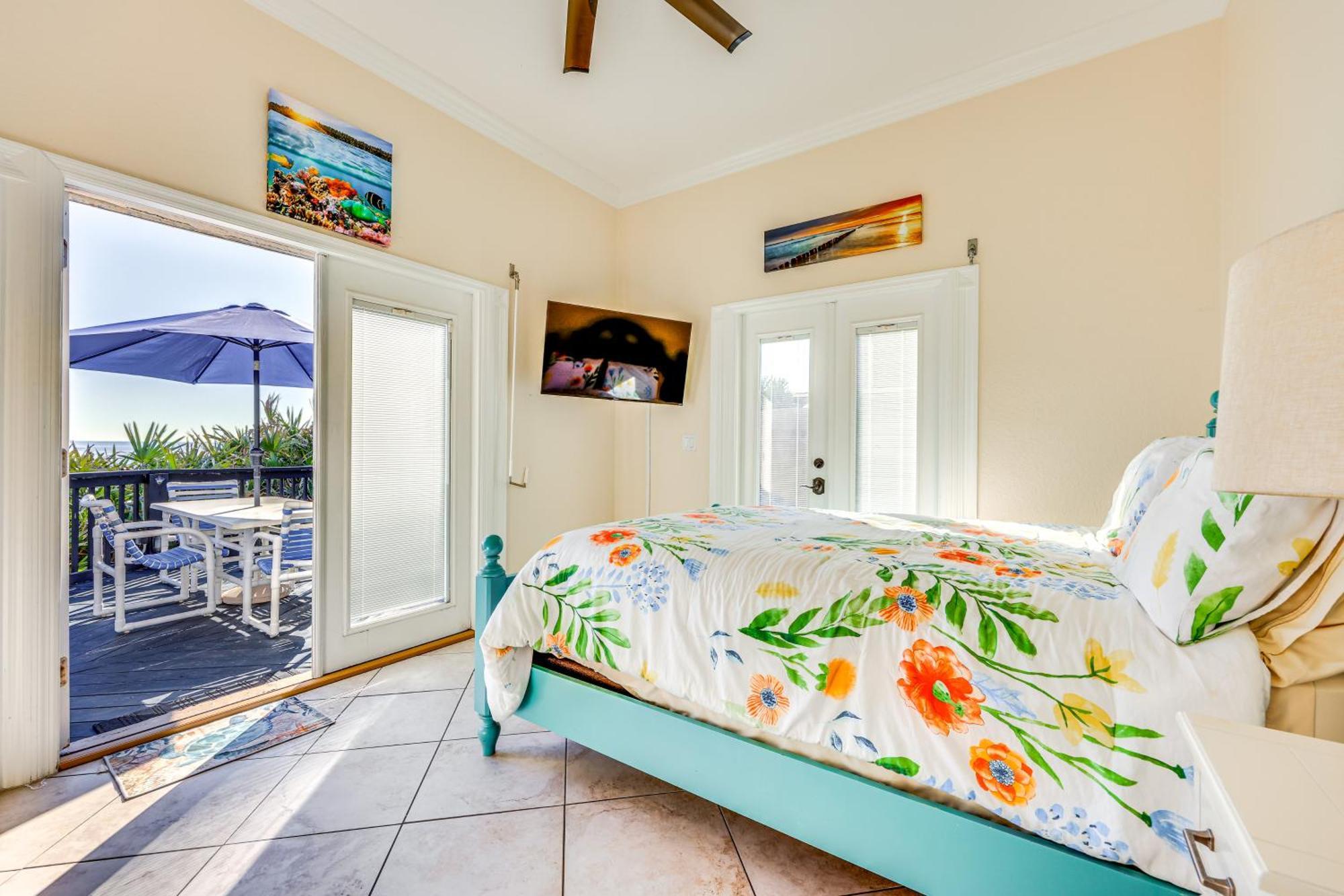 Oceanfront Oasis In Flagler Beach With Deck And Views! Eksteriør bilde