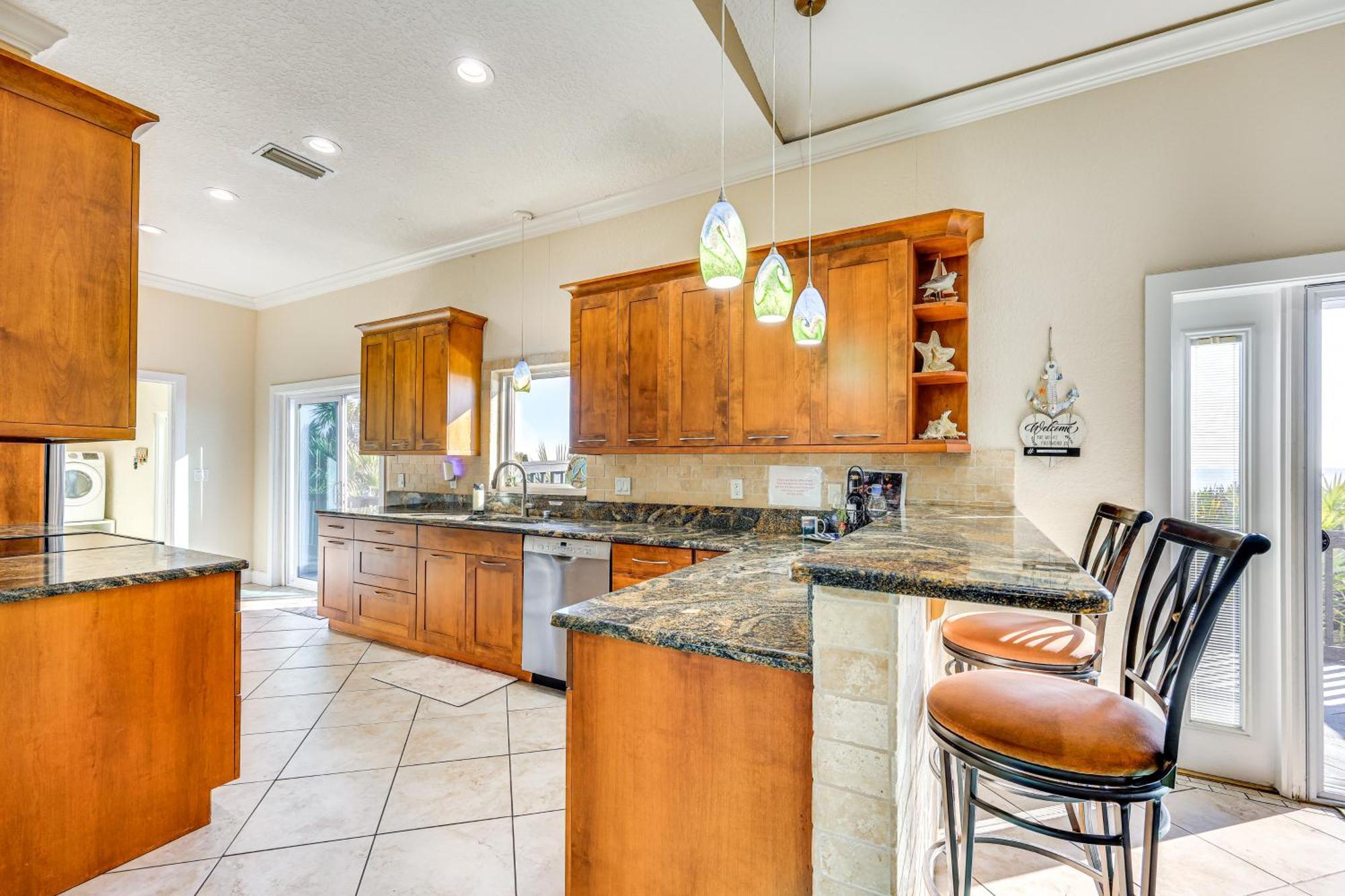 Oceanfront Oasis In Flagler Beach With Deck And Views! Eksteriør bilde