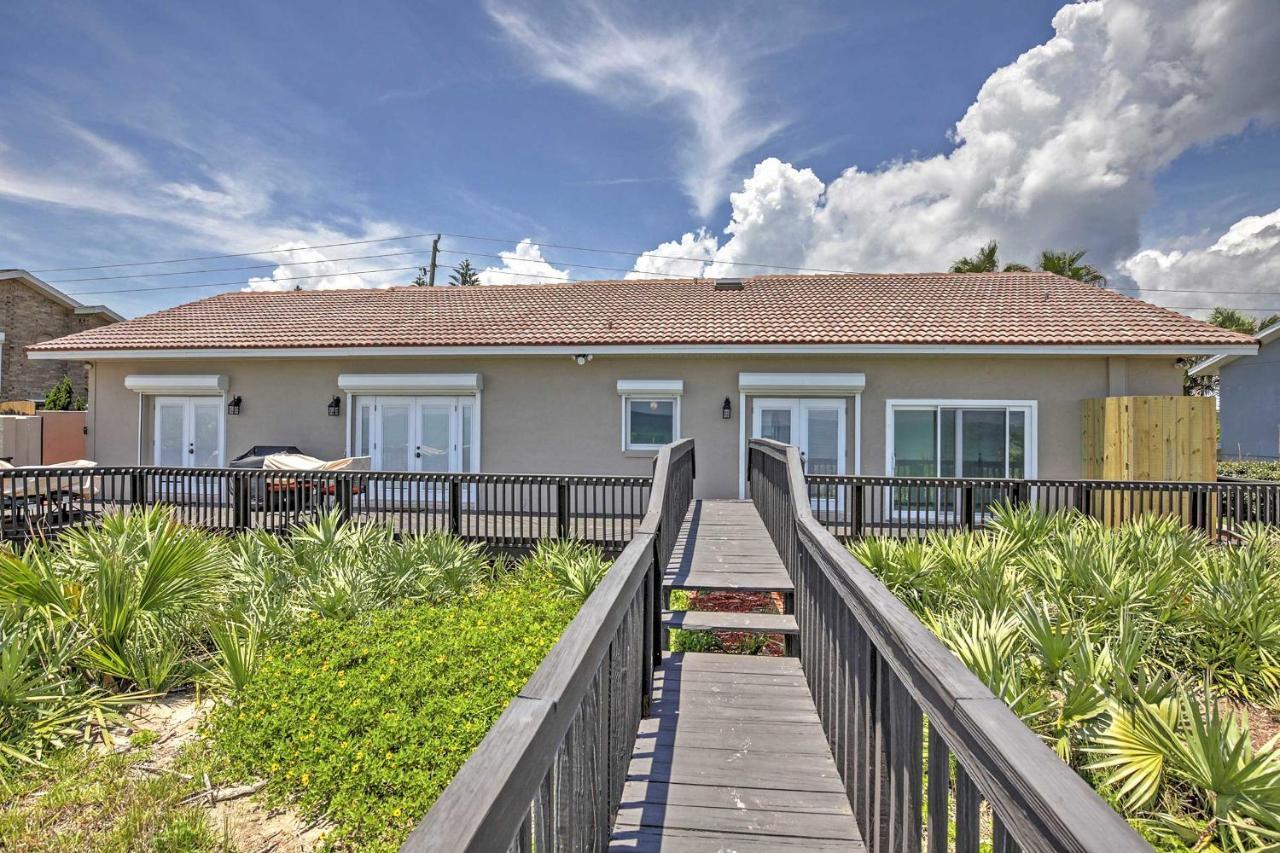 Oceanfront Oasis In Flagler Beach With Deck And Views! Eksteriør bilde